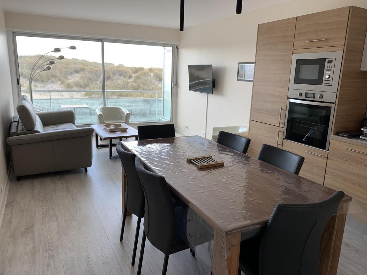 Appartement Renove Avec Garage Prive, Balcon Et Vue Mer - Fr-1-482-87 Fort-Mahon-Plage Exteriör bild