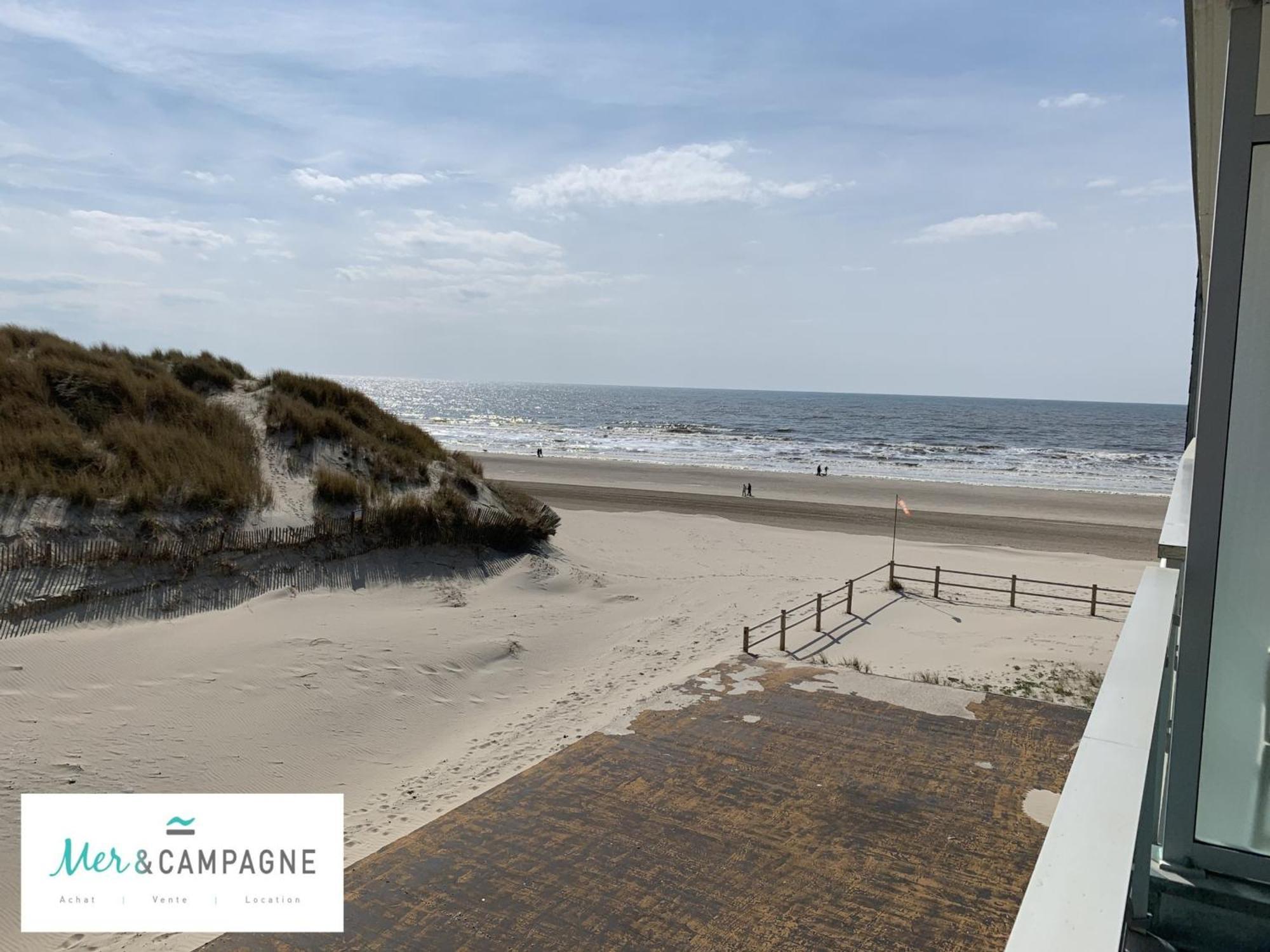 Appartement Renove Avec Garage Prive, Balcon Et Vue Mer - Fr-1-482-87 Fort-Mahon-Plage Exteriör bild