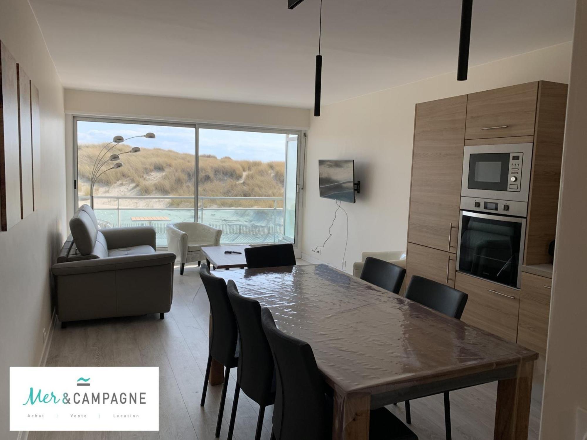 Appartement Renove Avec Garage Prive, Balcon Et Vue Mer - Fr-1-482-87 Fort-Mahon-Plage Exteriör bild