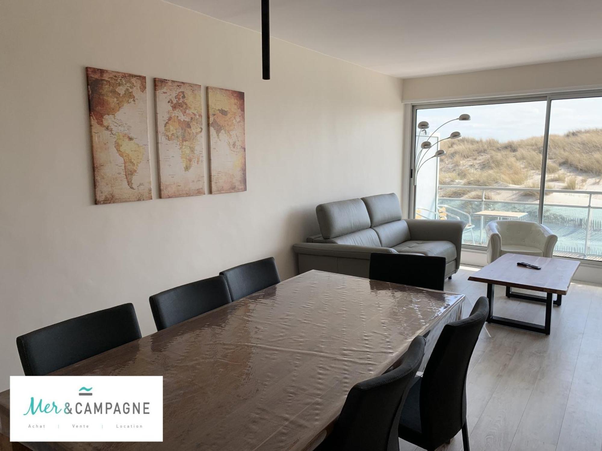 Appartement Renove Avec Garage Prive, Balcon Et Vue Mer - Fr-1-482-87 Fort-Mahon-Plage Exteriör bild